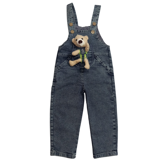 Teddy Bear Denim Tulum