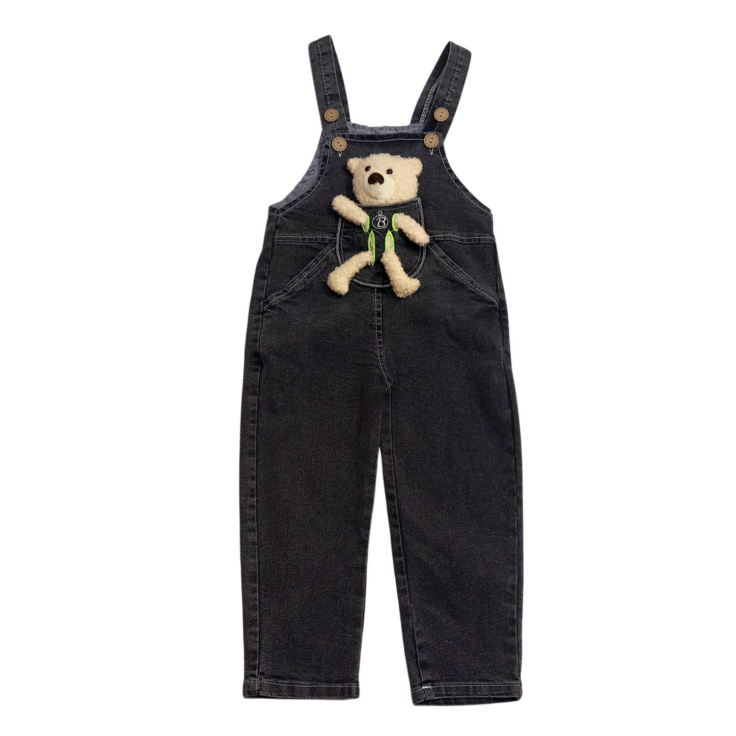 Teddy Buddy Denim Tulum